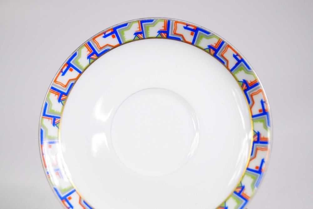 THOMAS zestaw śniadaniowy ART DECO trio filiżanka