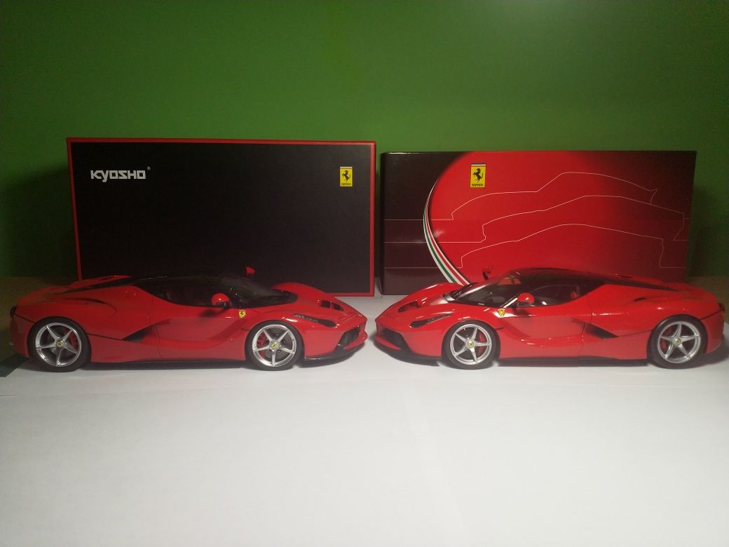 Ferrari Laferrari Kyosho 1:18 detale jak w Autoart