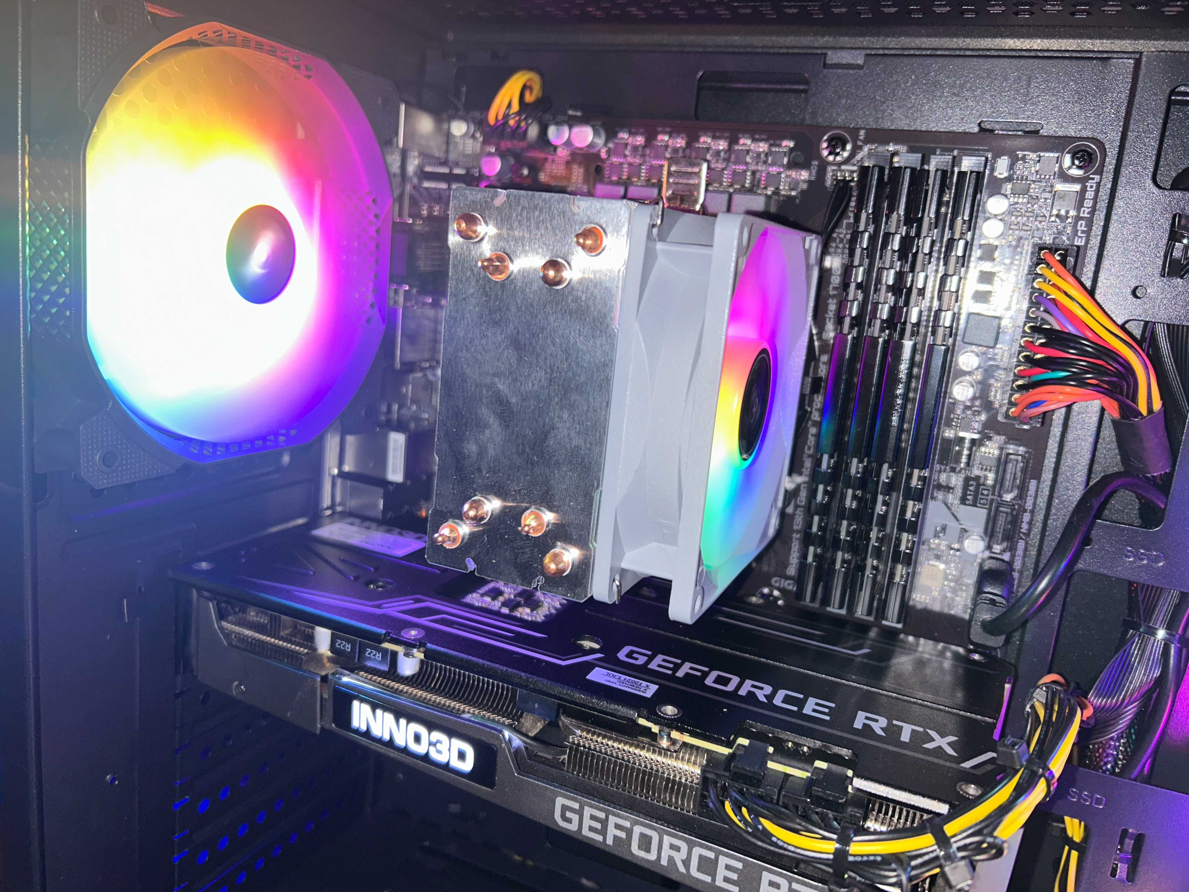 Бесплатная доставка! Игровой ПК i5-12400F/32GB/RTX 3070 8GB/SSD 500GB