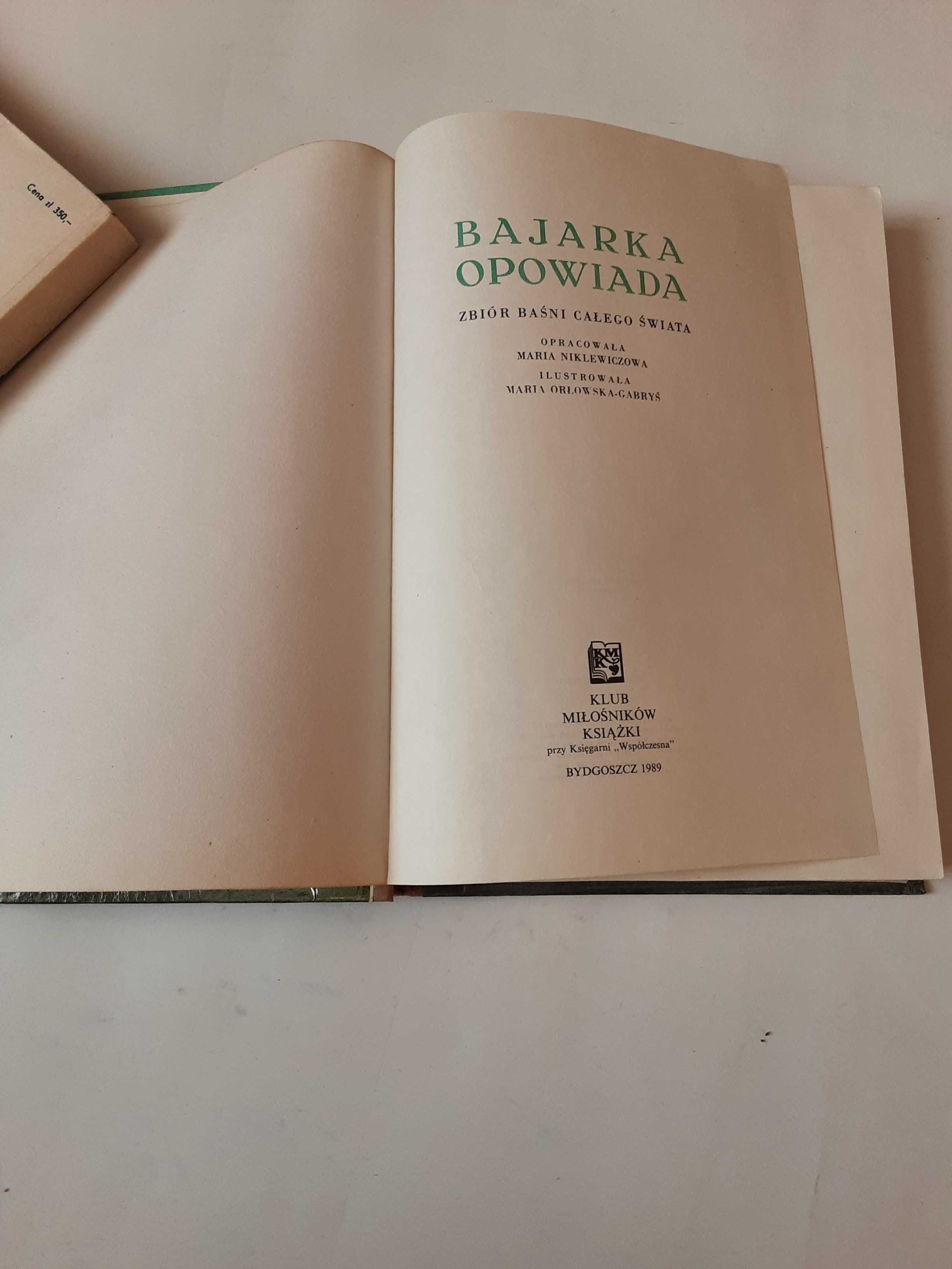 Bajarka opowiada zbiór baśni całego świata   Maria Niklewiczowa 1989