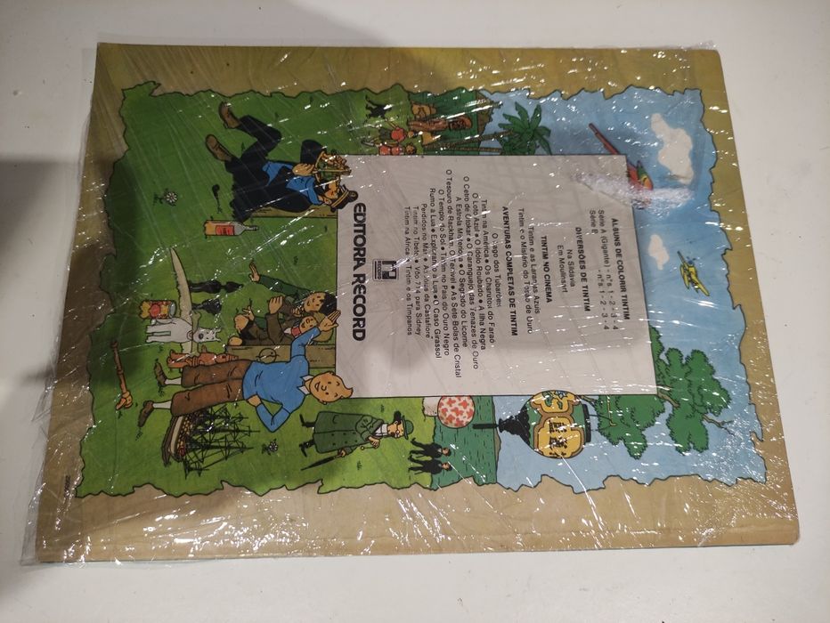Livros Antigos Tintin