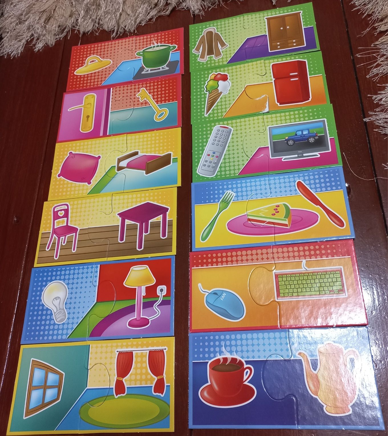 Gra puzzle pary co mam w domu?