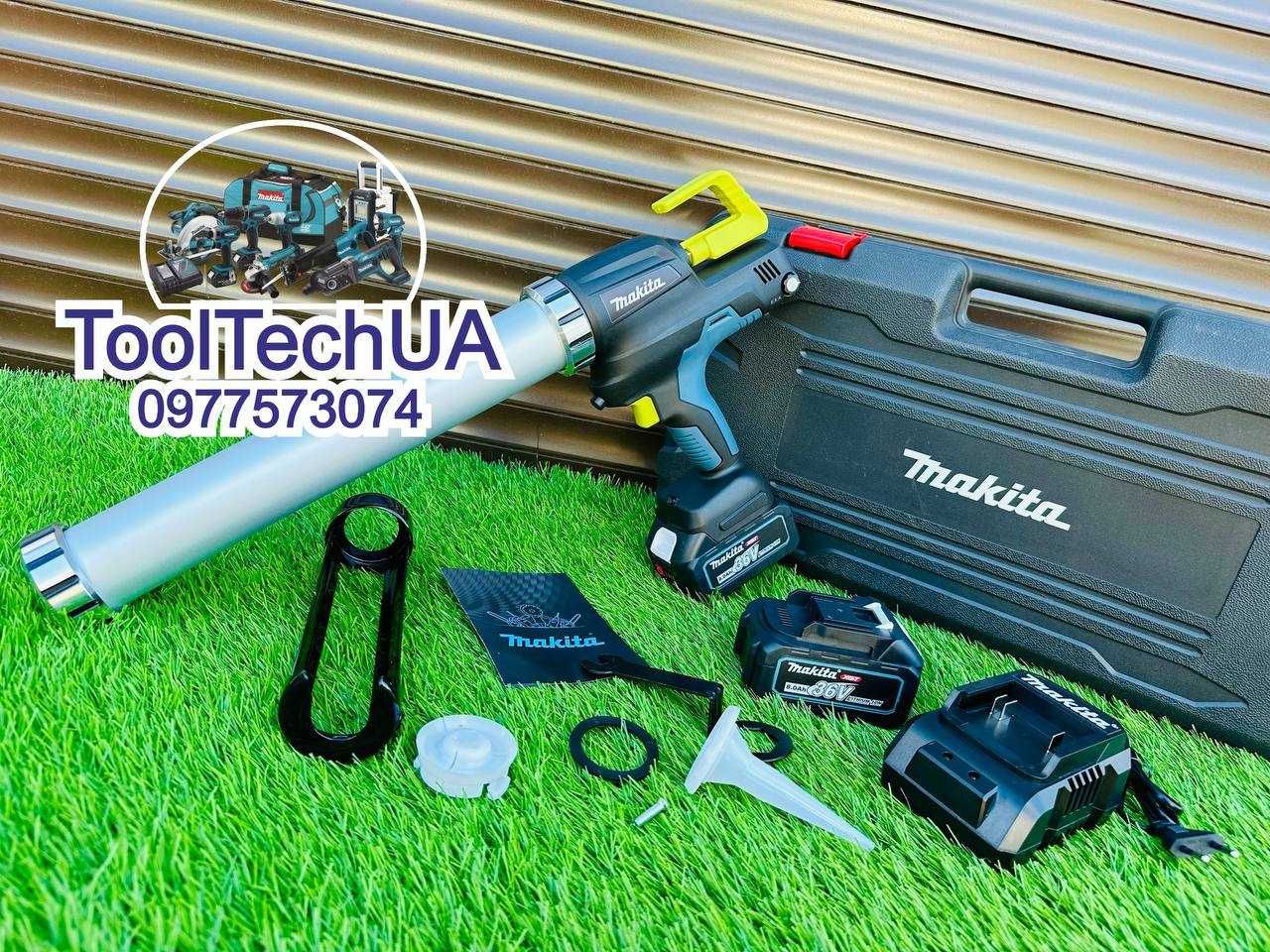 Акумуляторний Безщітковий Пістолет для герметика Makita MCG36 BL 600мл