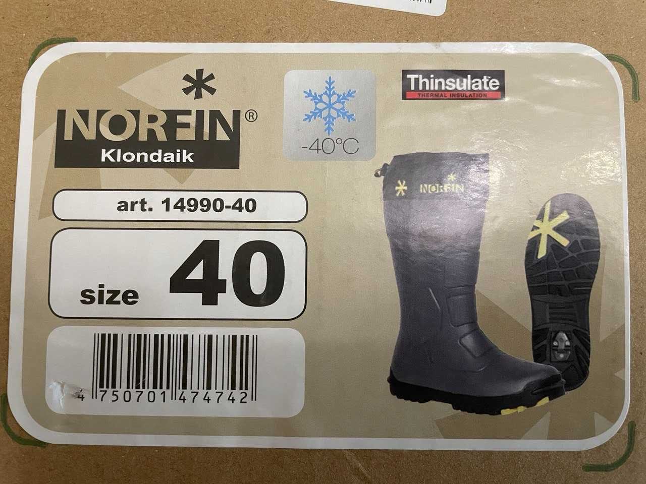 Сапоги зимние Norfin Klondaik (-40°) р.40