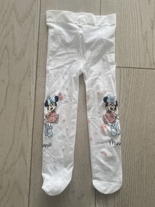Nowe cieńkie rajstopy 92/98 Minnie Mouse