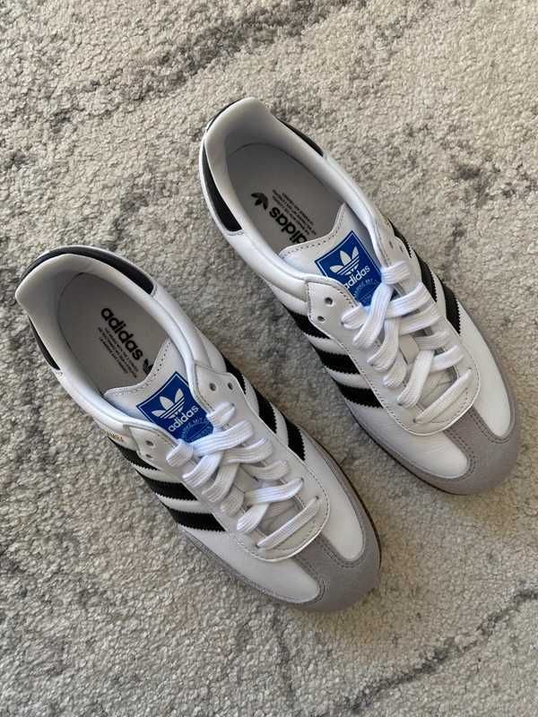 Aǐddas-Samba 0G/Cloud White Core Black/dobre buty EU.42