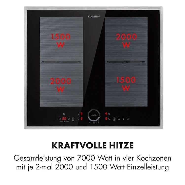 Индукционная встраиваемая плита Klarstein Delicatessa 60 Prime
