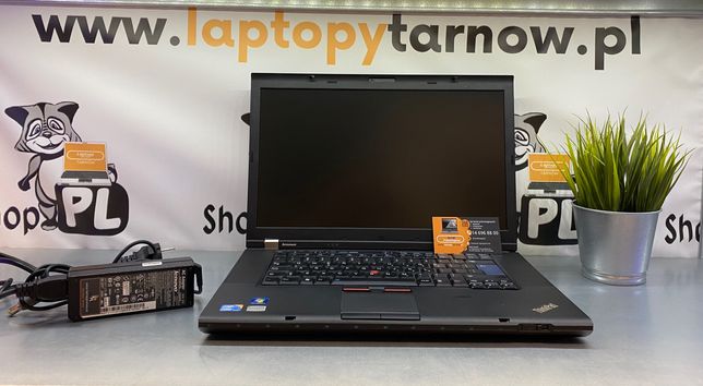 Laptop IBM Lenovo 15.6 proc. i5, dysk SSD, Gwarancja, super stan, WIN
