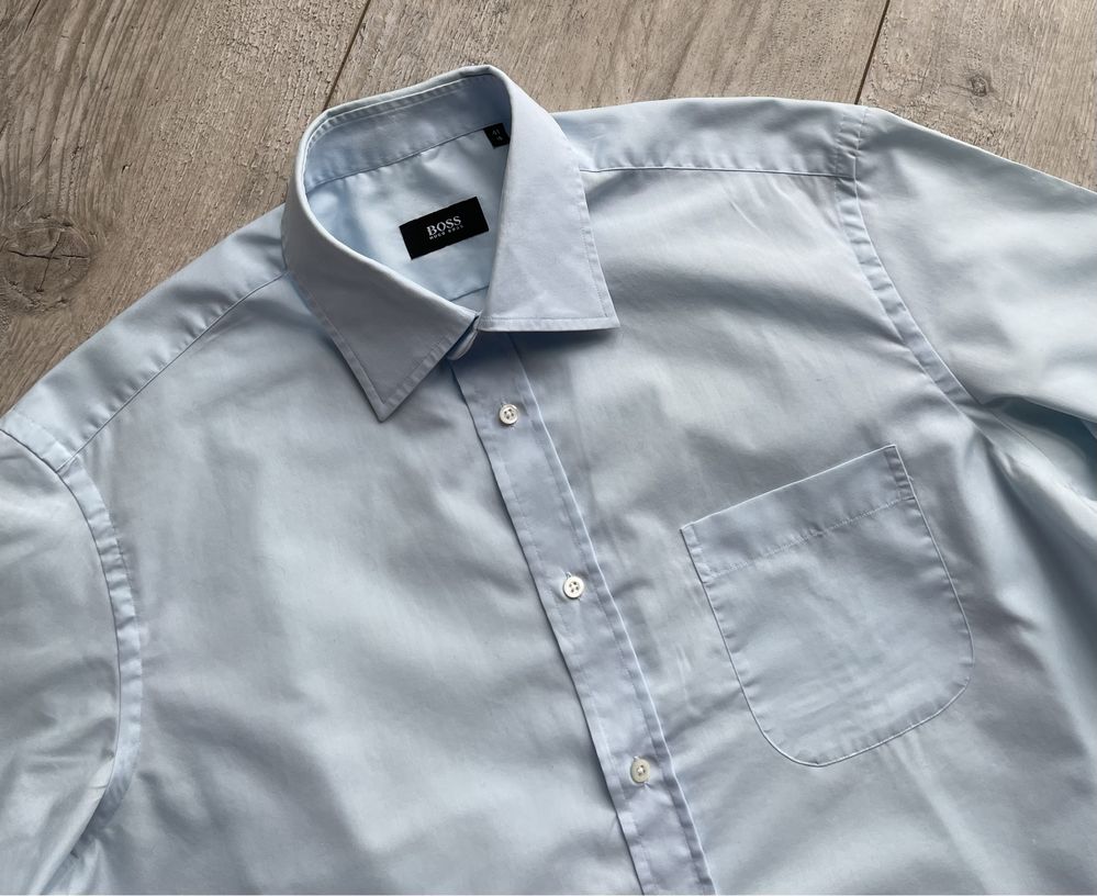 Hugo Boss piękna męska koszula kr.rekaw rozm-XL