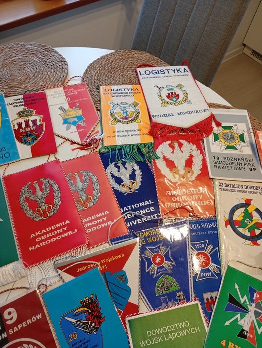 Proporczyki wojskowe zestaw