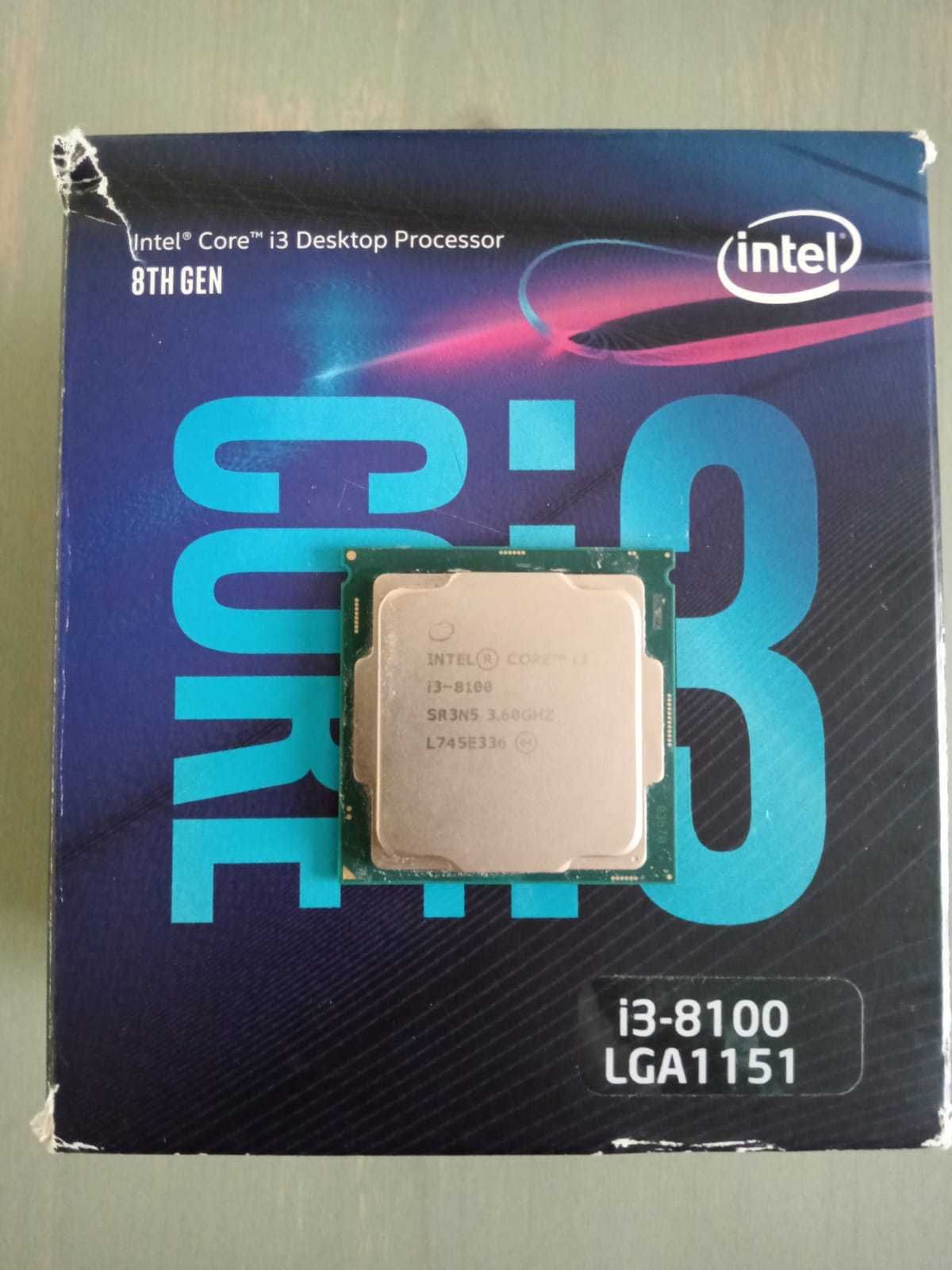 Procesor Intel core i3 8100, LGA1511