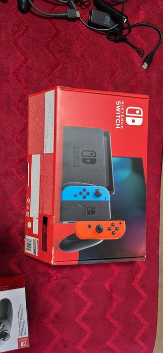 Nintendo switch v2/ jogos/ comando extra