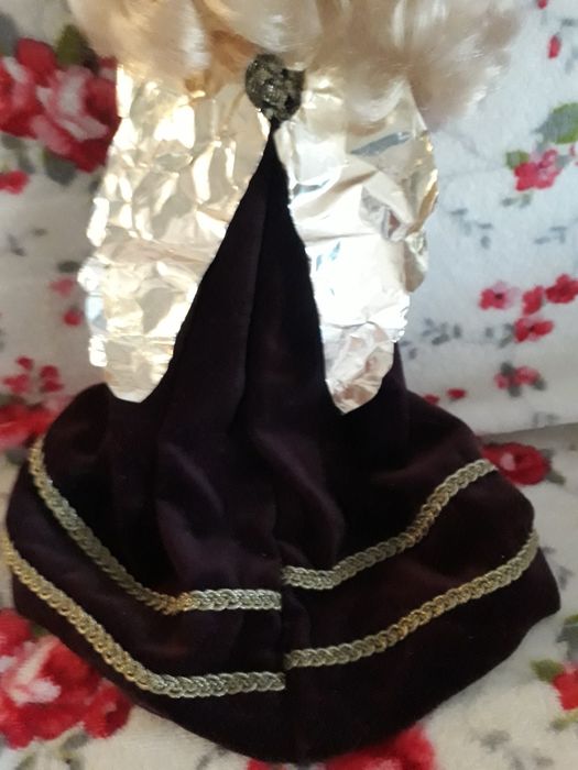 Kultowa BARBIE  PETRA/ w  sukni aksamitnej -strój anioła.RETRO lata 90