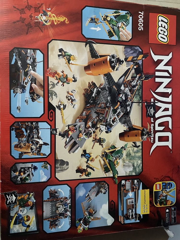 Lego ninjago Twierdza nieszczęścia 70605