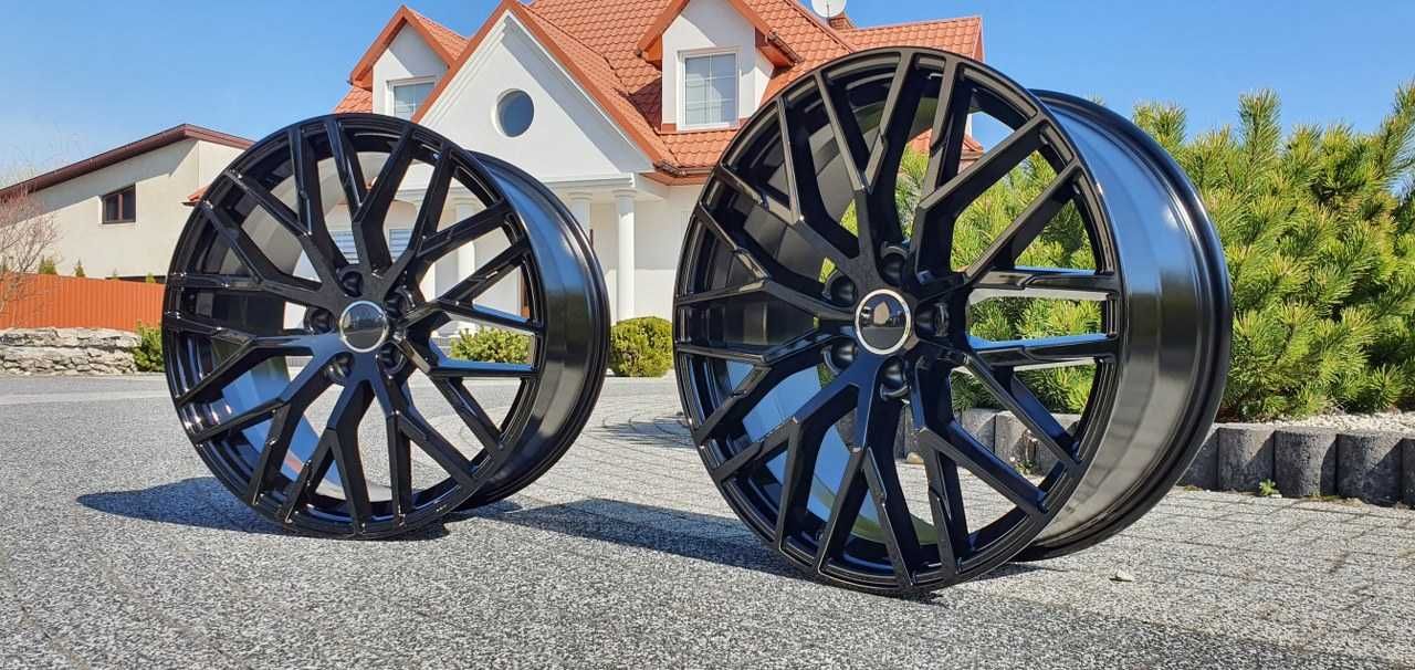 Nowe Felgi 5710 do Audi A5 A6 S6 A7 Q5 RSQ5 A8 Q7 Q8 21 Cali Czarne