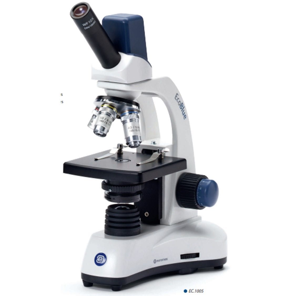 EUROMEX EcoBlue EC.1005 Mikroskop CYFROWY z KAMERĄ 5 MPX jak NOWY