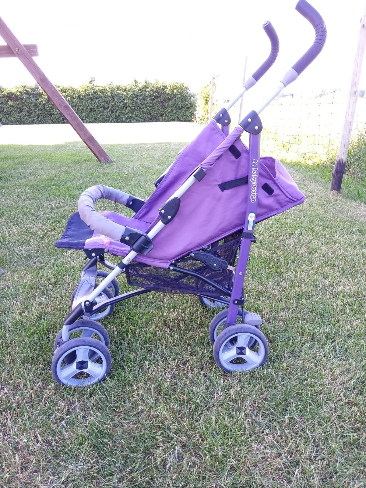 Wózek, spacerówka, rozkładany, Baby design