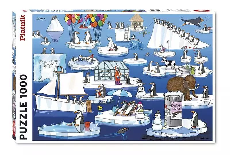 Puzzle 1000 Gunga, Życie Na Antarktyce PIATNIK. Piatnik