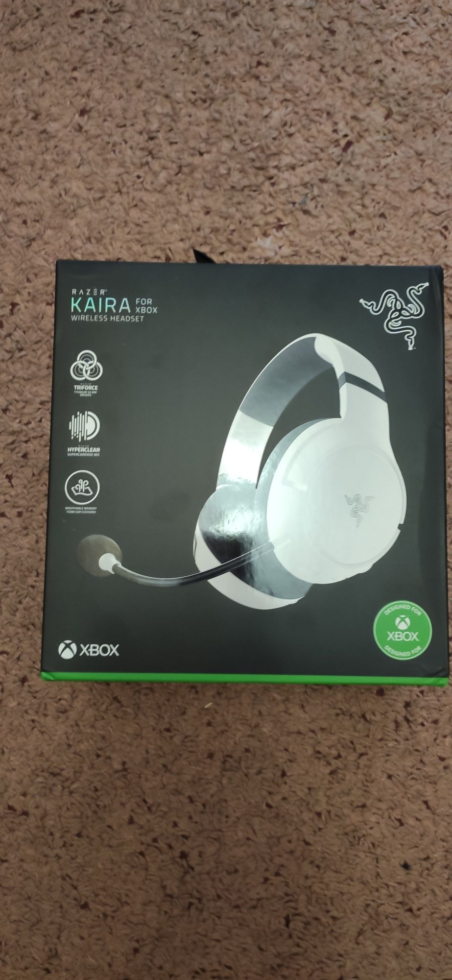 Навушники з мікрофоном Razer Kaira for Xbox White (RZ04-03480200-R3M1)