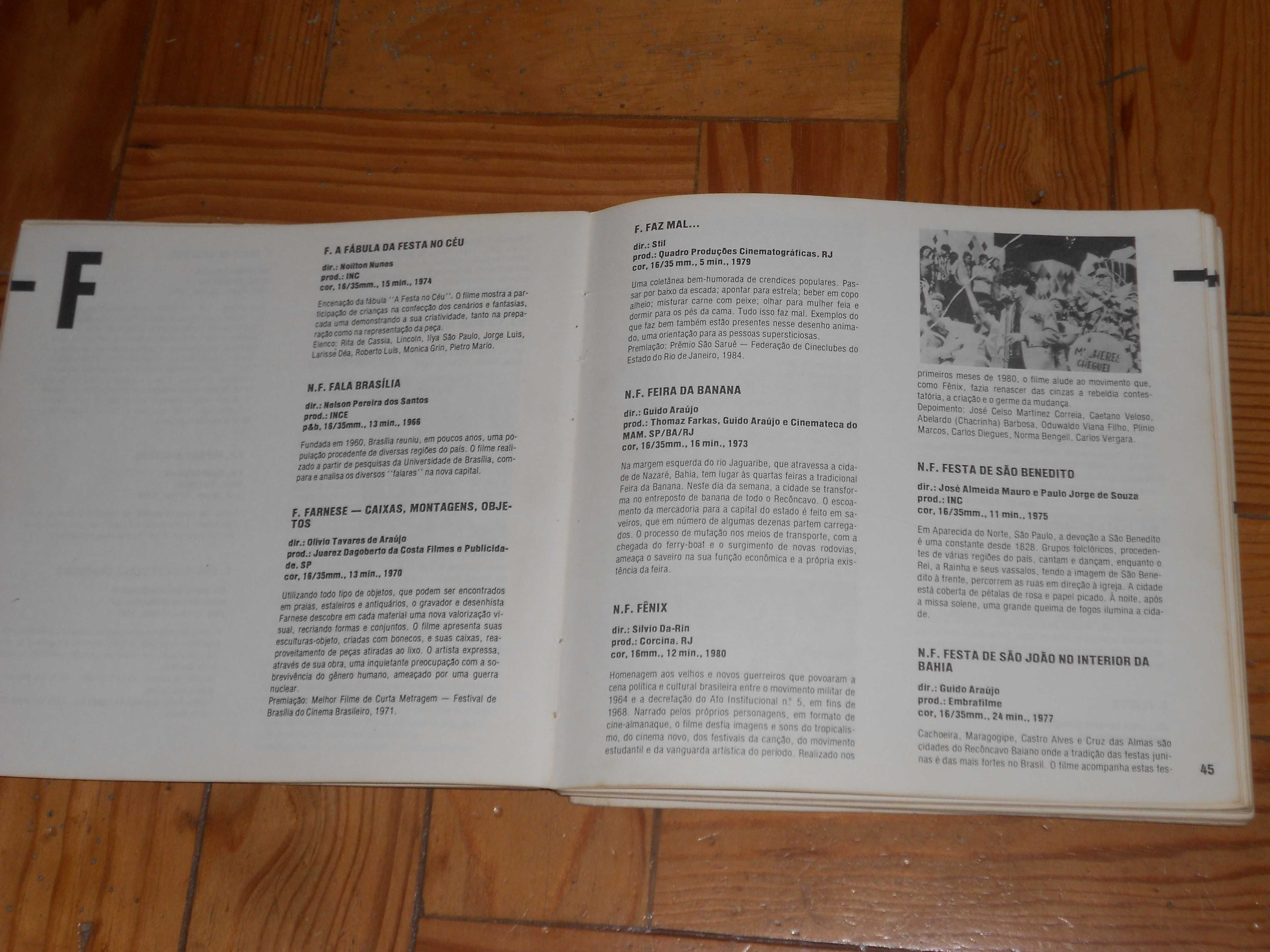 Filmoteca catalogo Embrafilme cinema filmes antigos