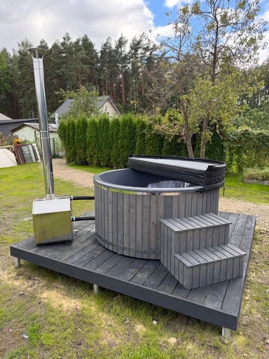 Ɓalia ogrodowa jacuzzi, gorąca beczka