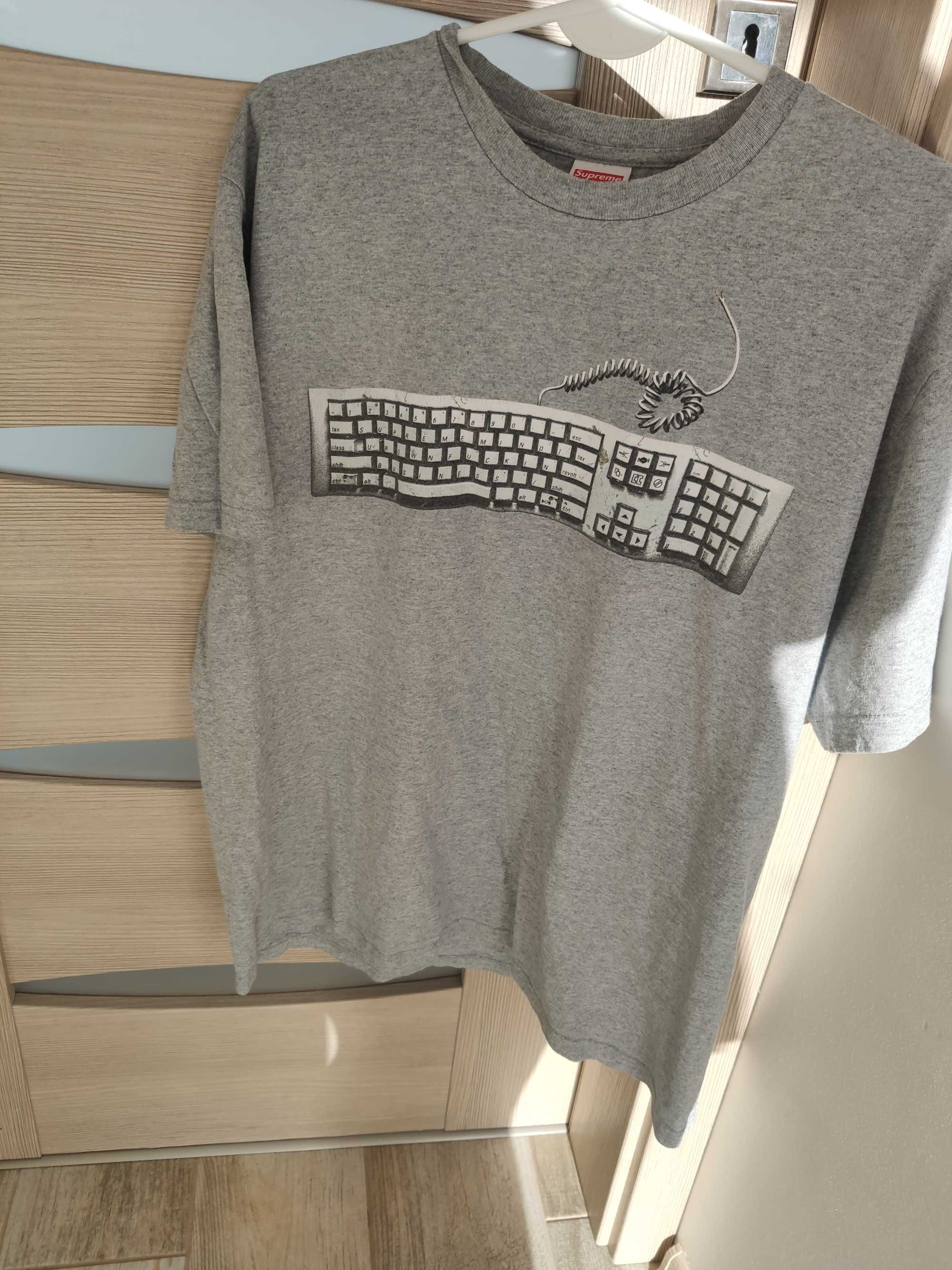 Supreme t-shirt koszulka M keyboard