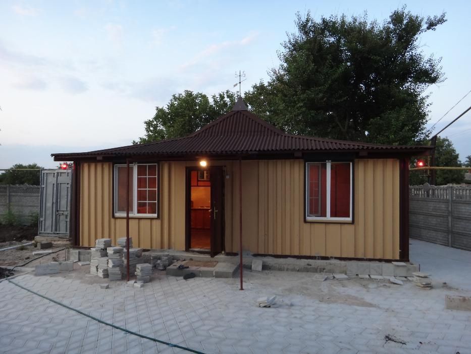 Контейнер морской- СТРОИМ: дом, дача, кафе, шоу-рум, магазин, офис.