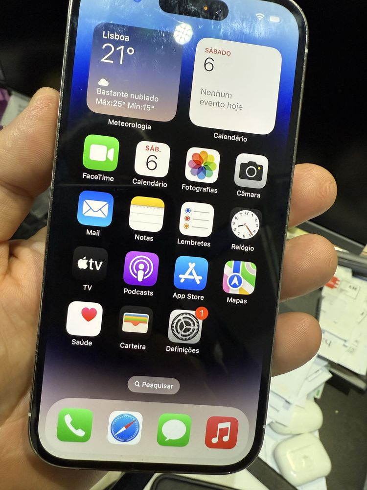 200€ X 3 Parcelas iphone 14 Pro 128Gb com garantia