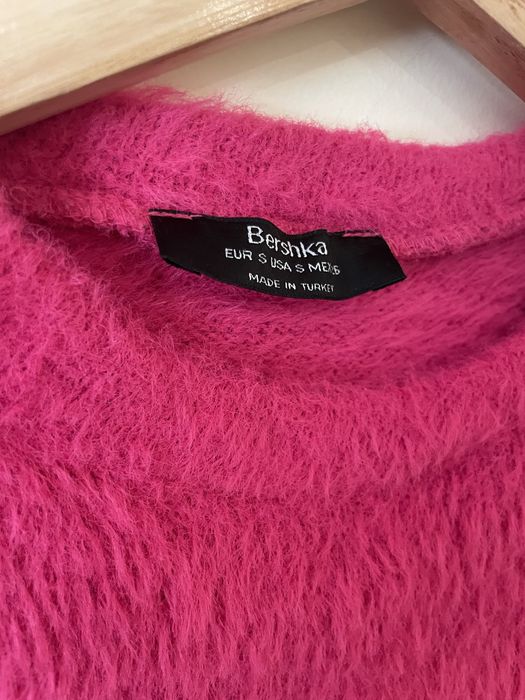 Camisola rosa choque Bershka