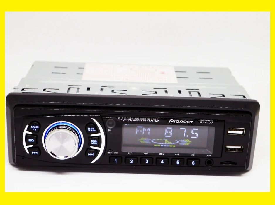 Автомагнитол Pioneer BT2050 ISO - MP3+FM+2xUSB+SD+AUX + Bluetooth,пион