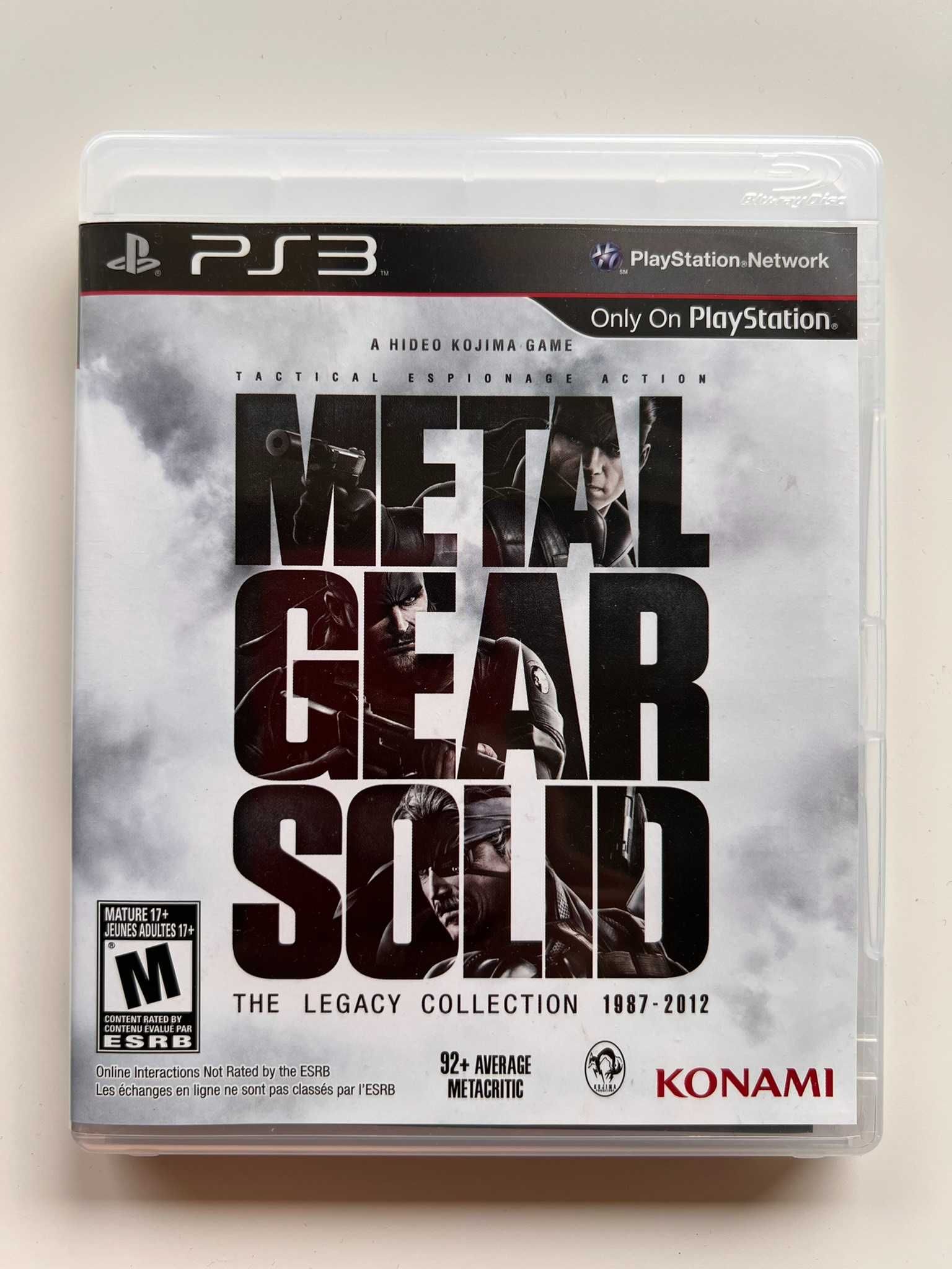 Metal Gear Solid The Legacy Collection PS3 - Idealna, Ang