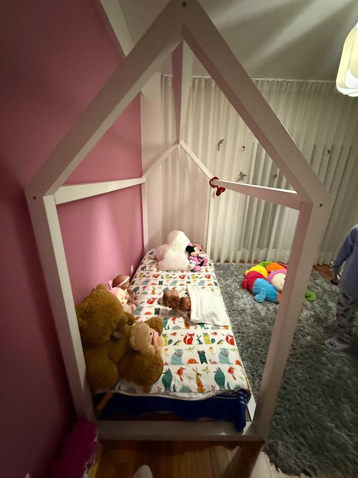 Cama + Colchão 90L x 200C