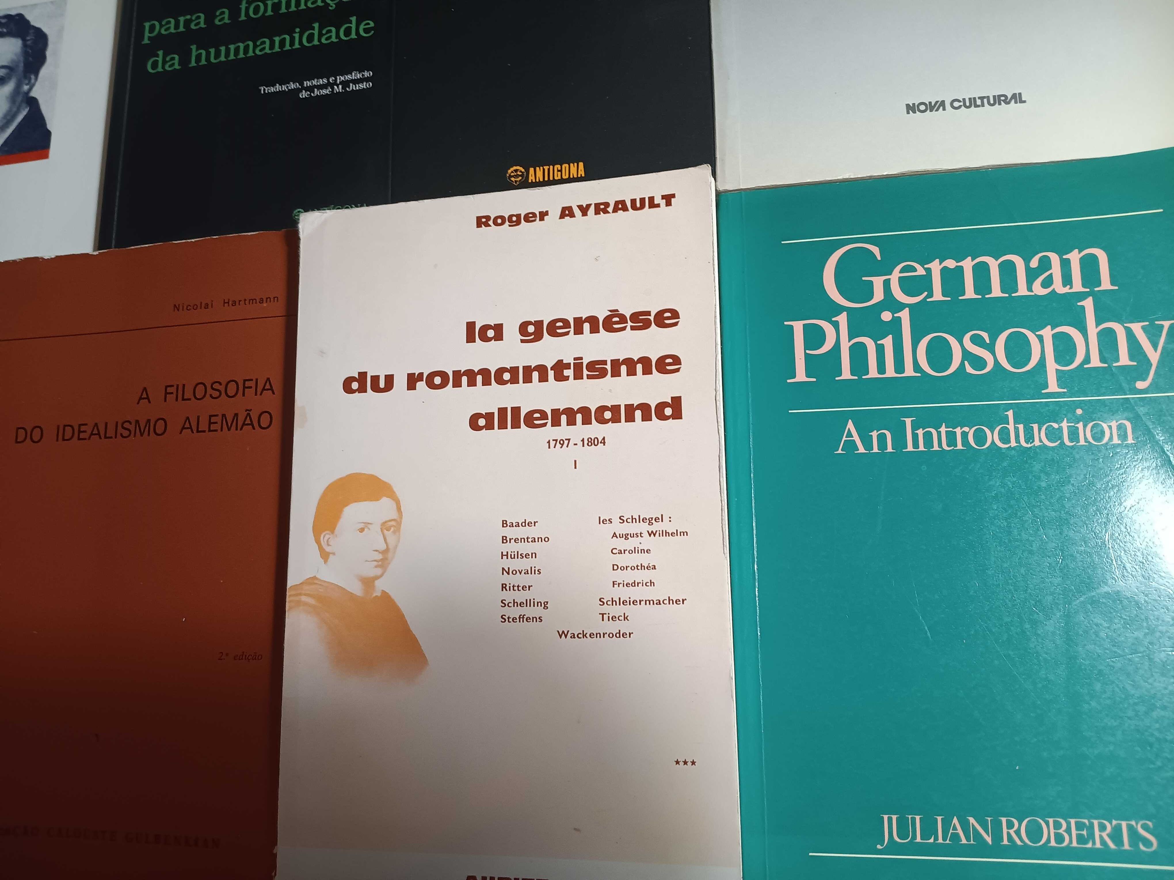Schelling Herder e Outros Vários Livros