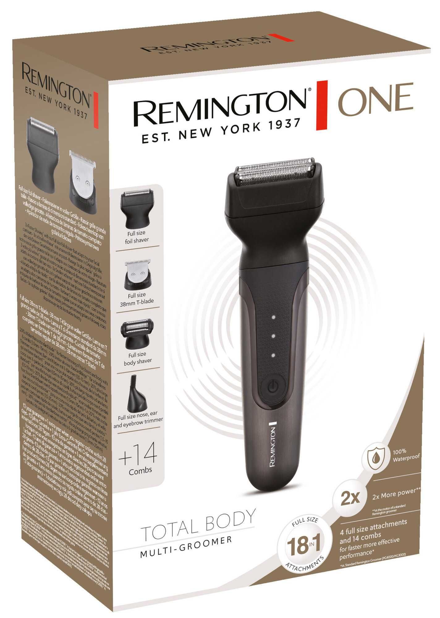 Golarka Trymer REMINGTON One Total Body Multi-Groomer PG780