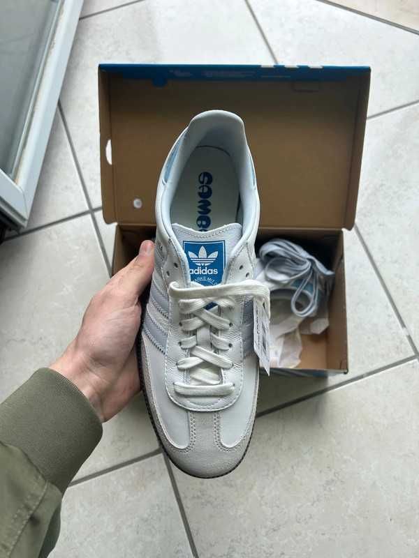 Adidas Samba OG Halo Blue White 37