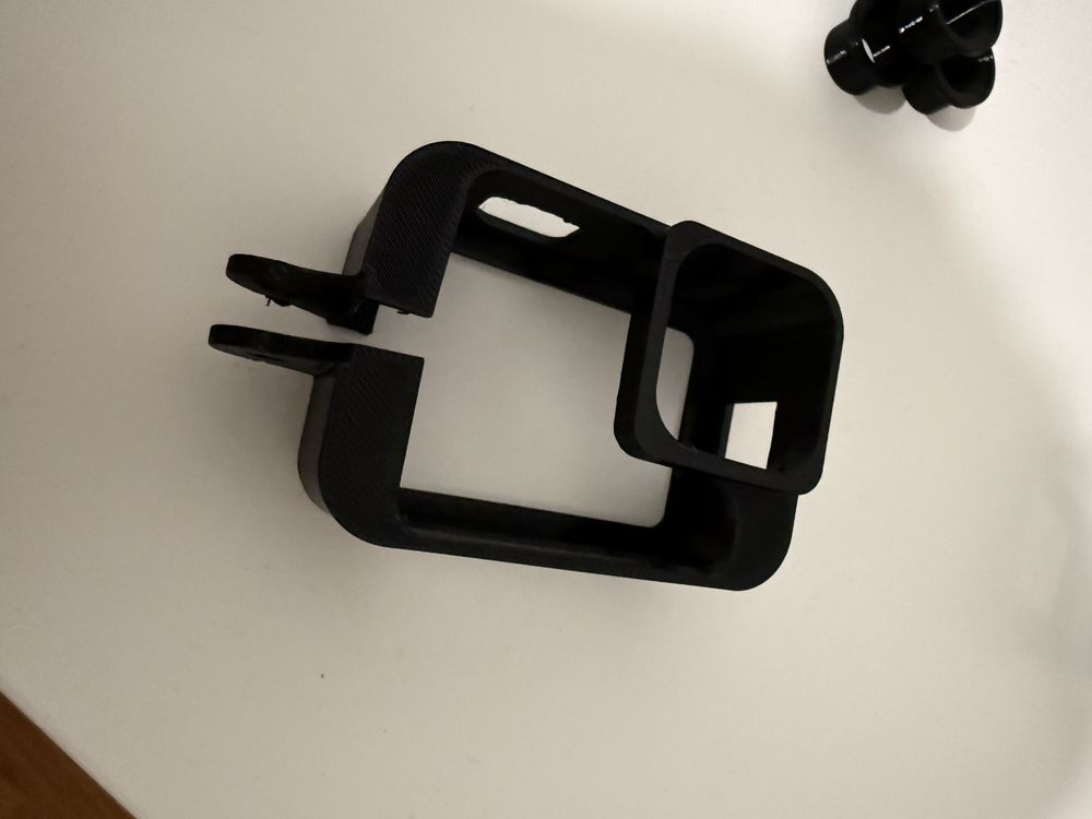 Suporte Gopro 10/11/12/13 vertical para drone Fpv
