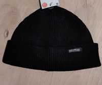 Czapka beanie męska damska pomarańczowa zimowa ny new era dc burton