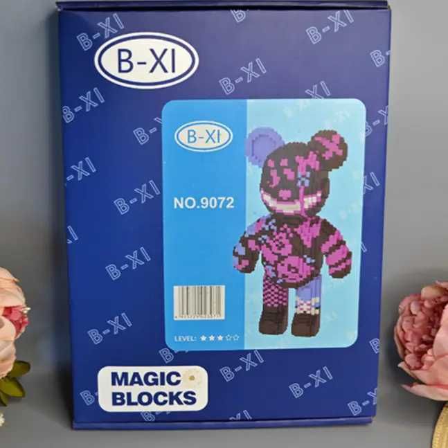 SALE Конструктор Magic Blocks  Bearbrick ведмедик з блоків блоков12-3