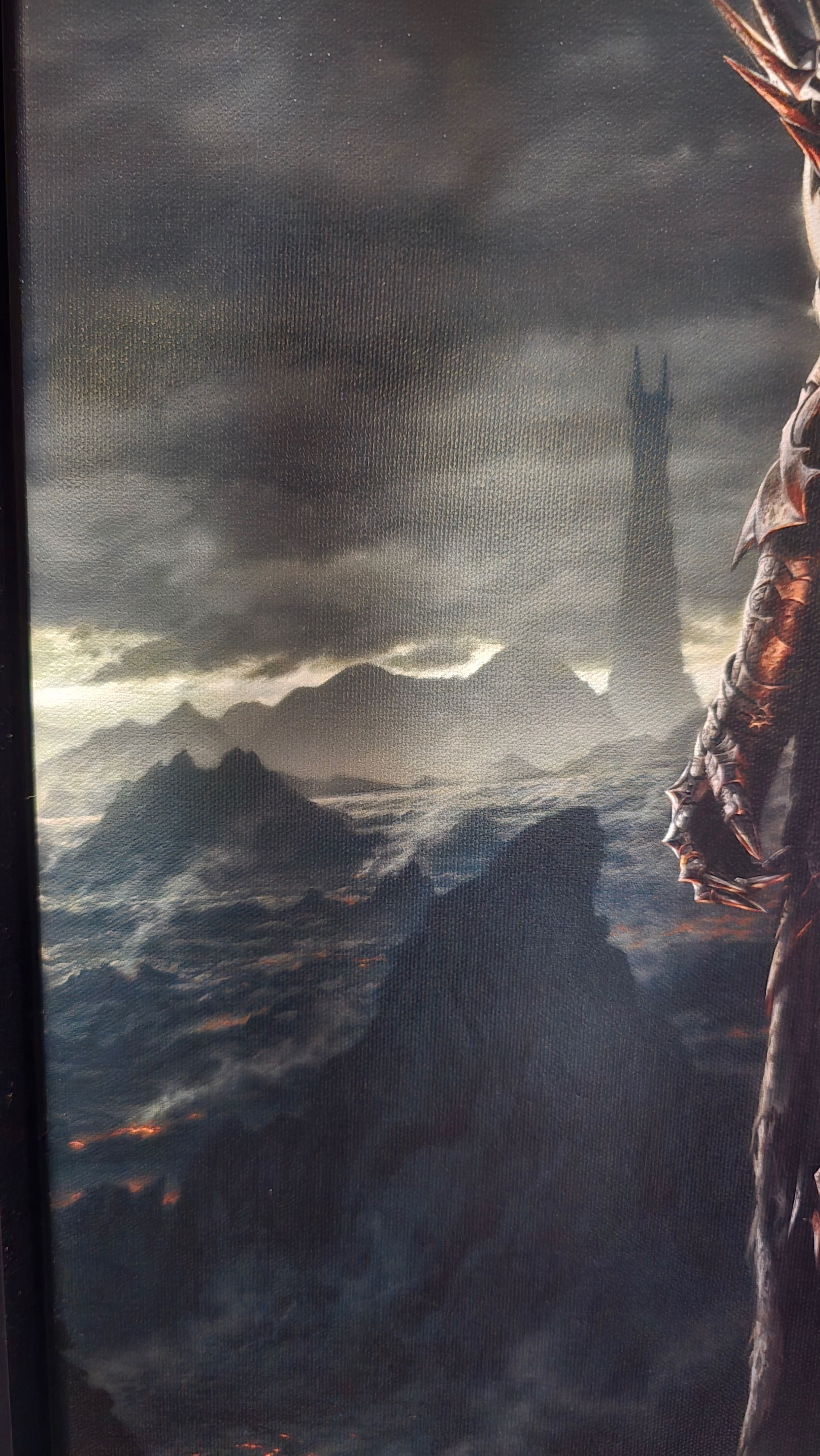 The Lord Of The Rings - Sauron by Jerry Vanderstelt Art Print