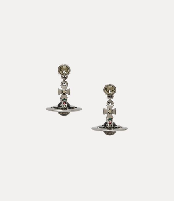 Серьги Vivienne Westwood new petite orb earings сережки