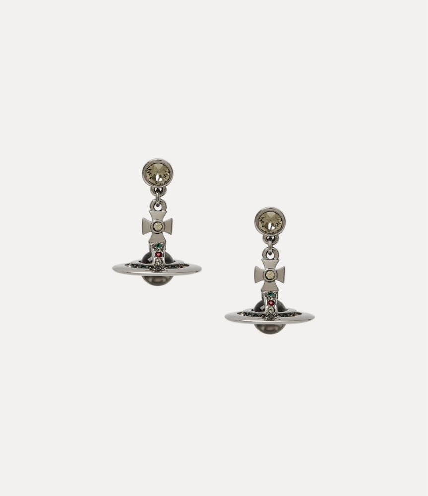 Серьги Vivienne Westwood new petite orb earings сережки