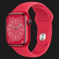 Ремешок Ремінець Apple RED Sport Band для Apple Watch 44/45mm (MKUV3)