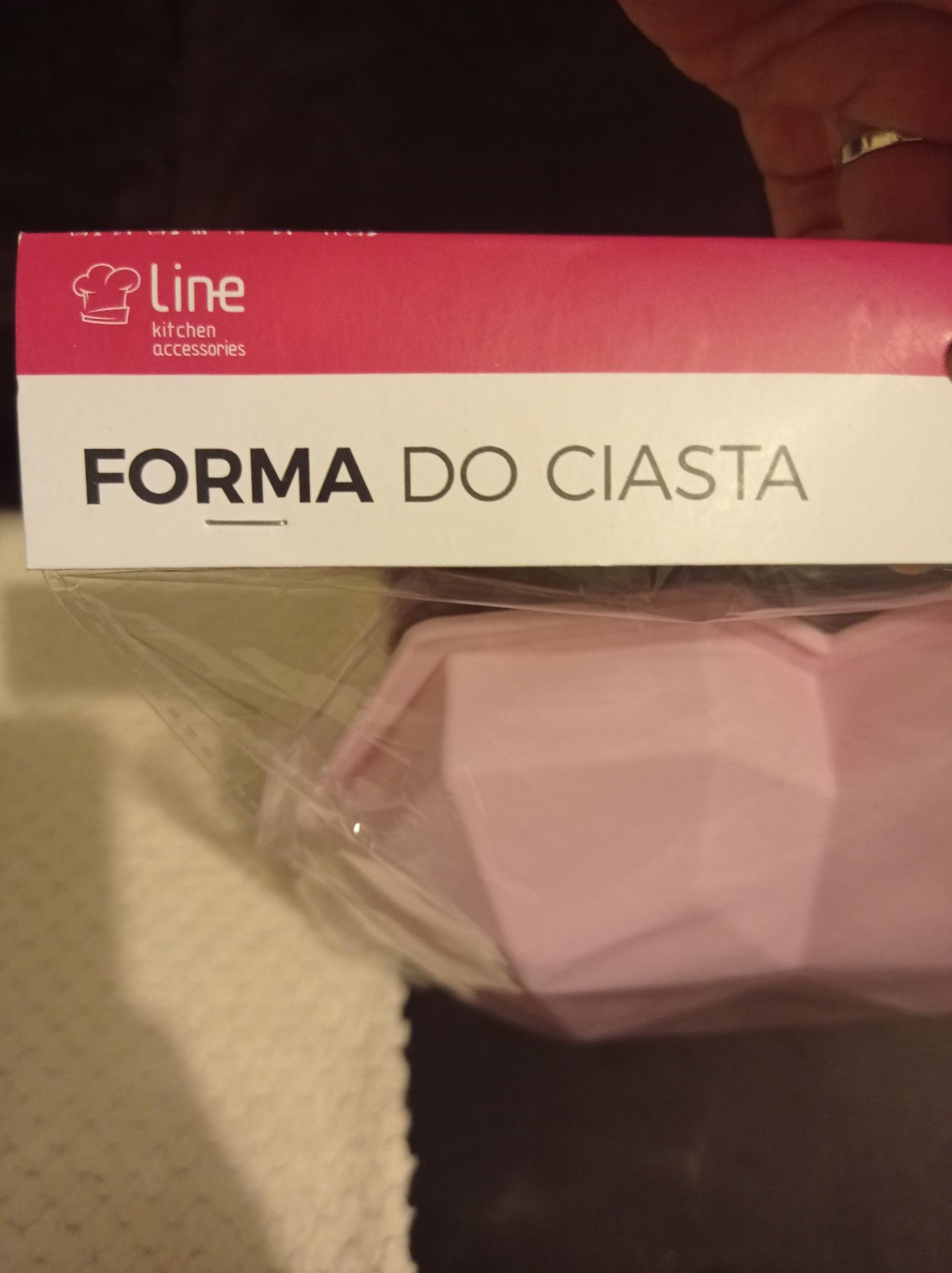 Forma silikonowa do ciasta serce