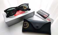 Ray-Ban Wayfarer 2140 black green.