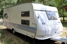 Przyczepa Hobby 540 uk De Lux 1400kg DMC