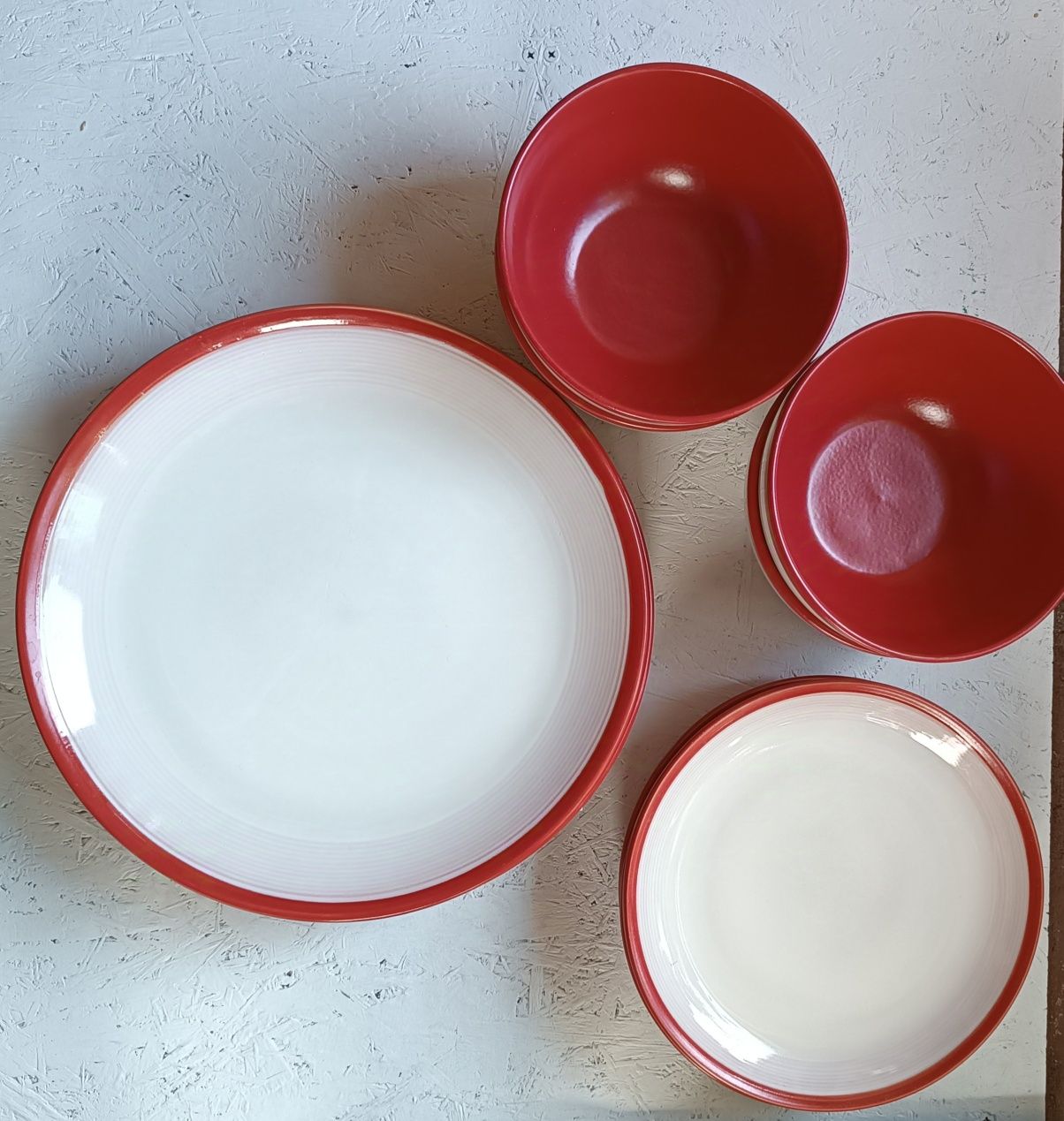 Denby talerze naczynia zestaw obiadowy