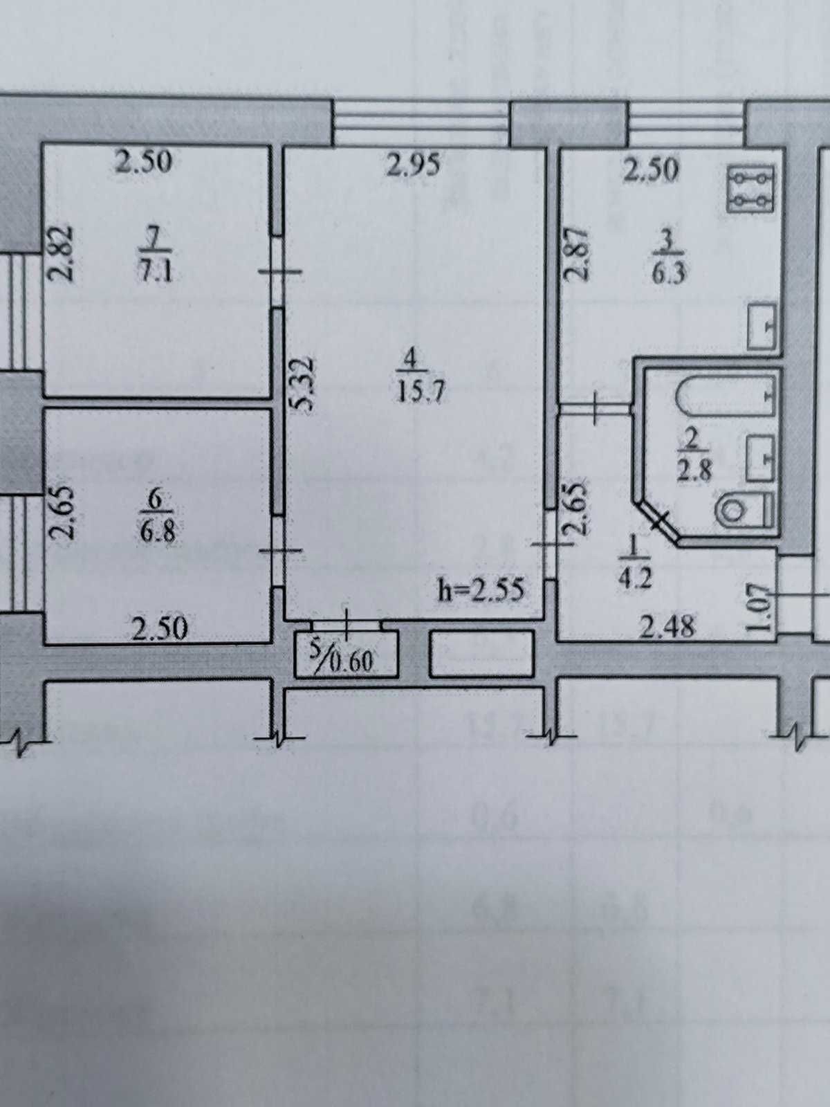 Продам квартиру в городе Балаклея,Нефтяников