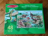 Puzzle podłogowe Dinozaury, Melissa & Doug