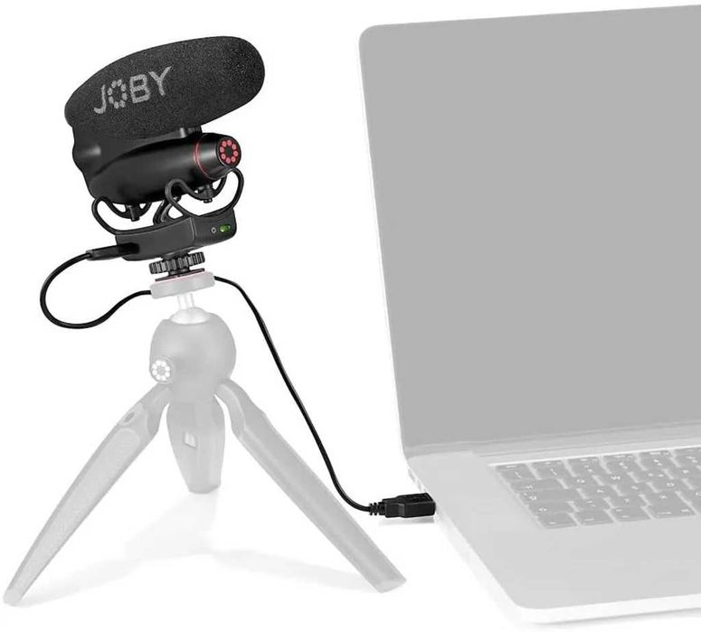 Profesjonalny mikrofon kierunkowy JOBY Wavo PRO DS  montaż na kamerze