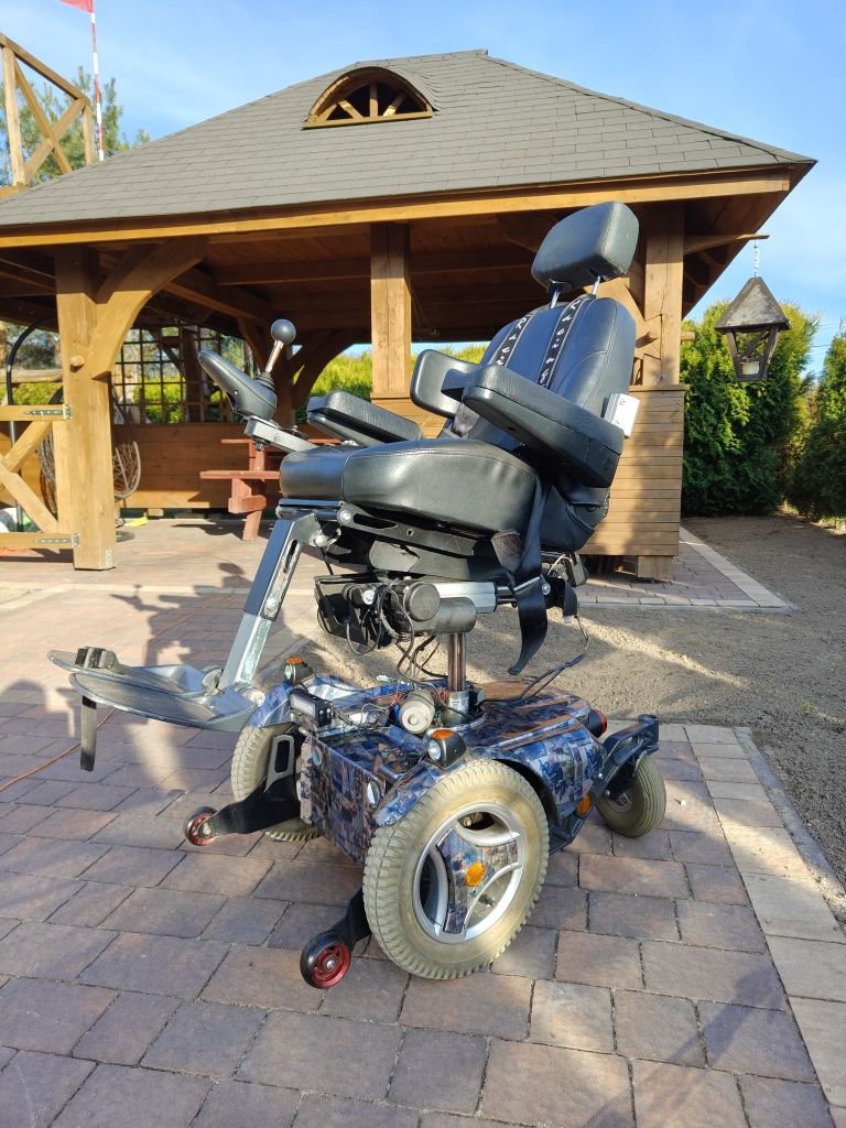 Permobil C300 winda i pochył siedziska